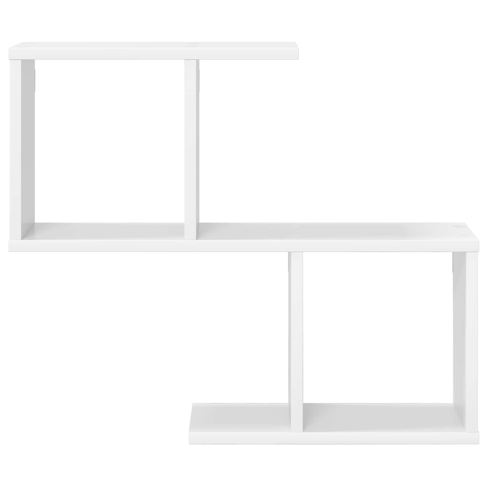 vidaXL Półka ścienna Biały 60 x 12 x 50,5 cm Drewno inżynieryjne