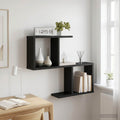 vidaXL Półka ścienna Czarny dąb 60 x 12 x 50,5 cm Drewno inżynieryjne