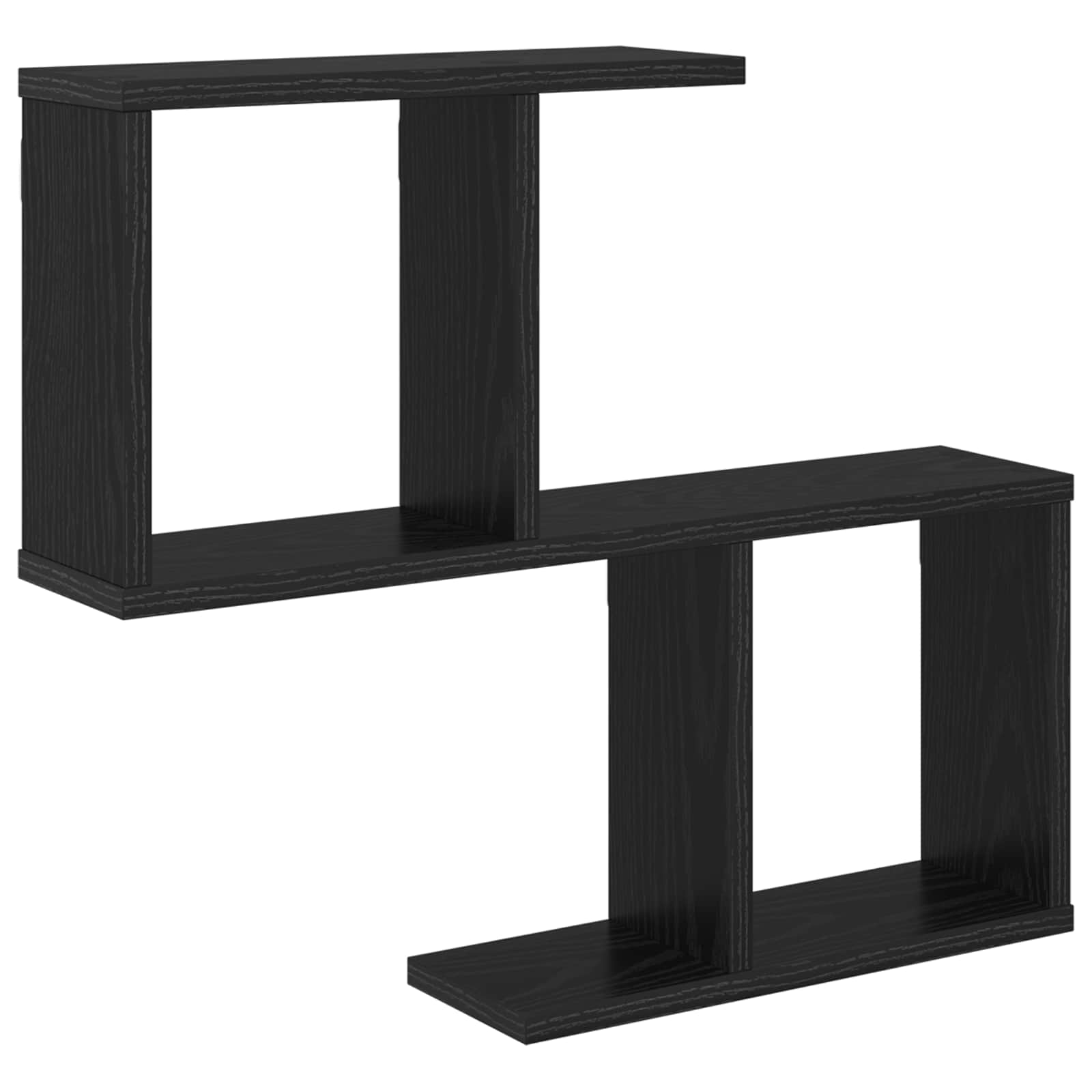 vidaXL Półka ścienna Czarny dąb 60 x 12 x 50,5 cm Drewno inżynieryjne