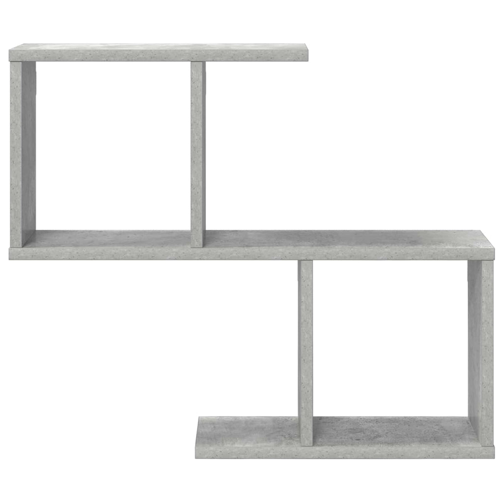 vidaXL Półka ścienna Betonowy szary 60 x 12 x 50,5 cm