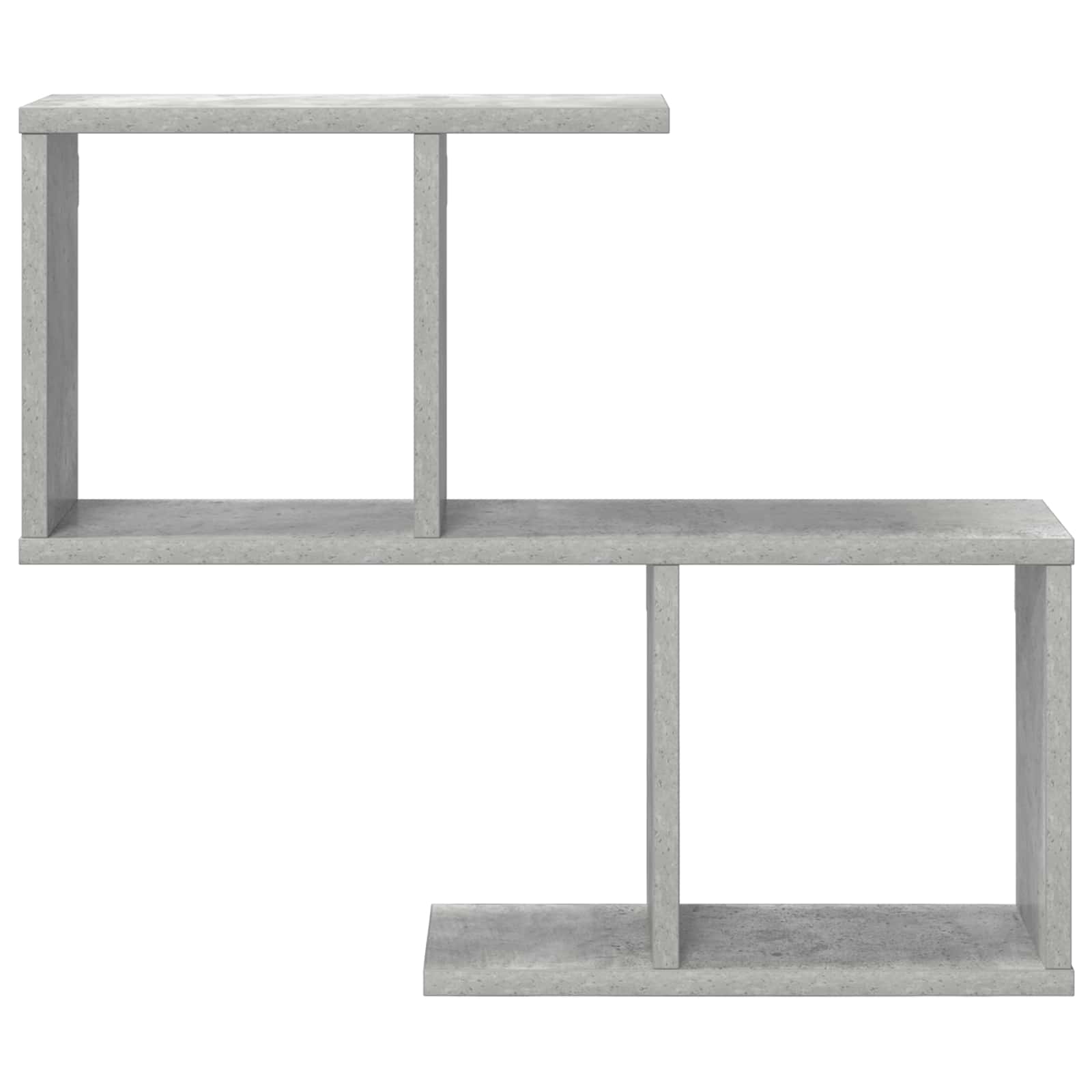 vidaXL Półka ścienna Betonowy szary 60 x 12 x 50,5 cm