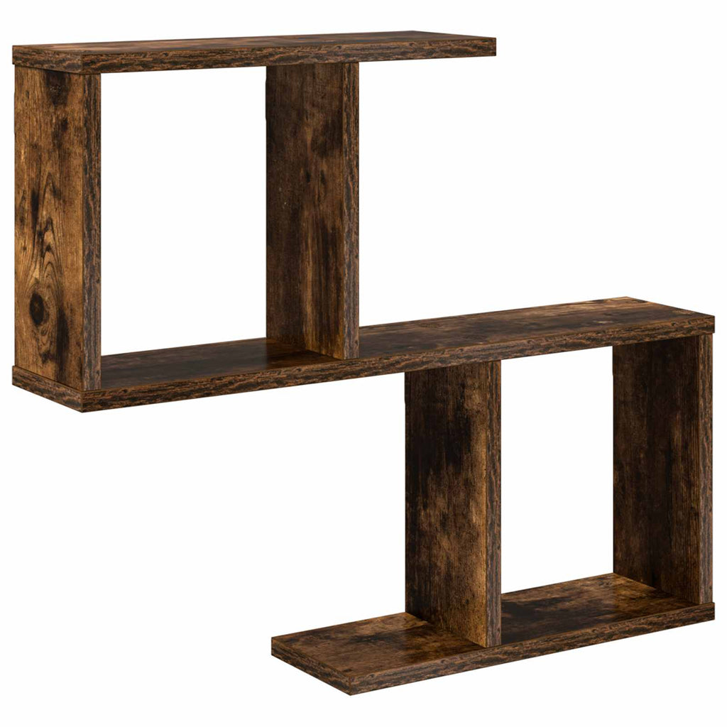 vidaXL Półka ścienna Dąb wędzony 60 x 12 x 50,5 cm Drewno inżynieryjne