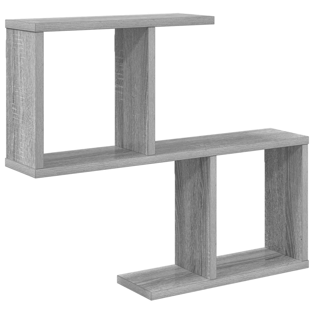 vidaXL Półka ścienna Szary Sonoma 60 x 12 x 50,5 cm