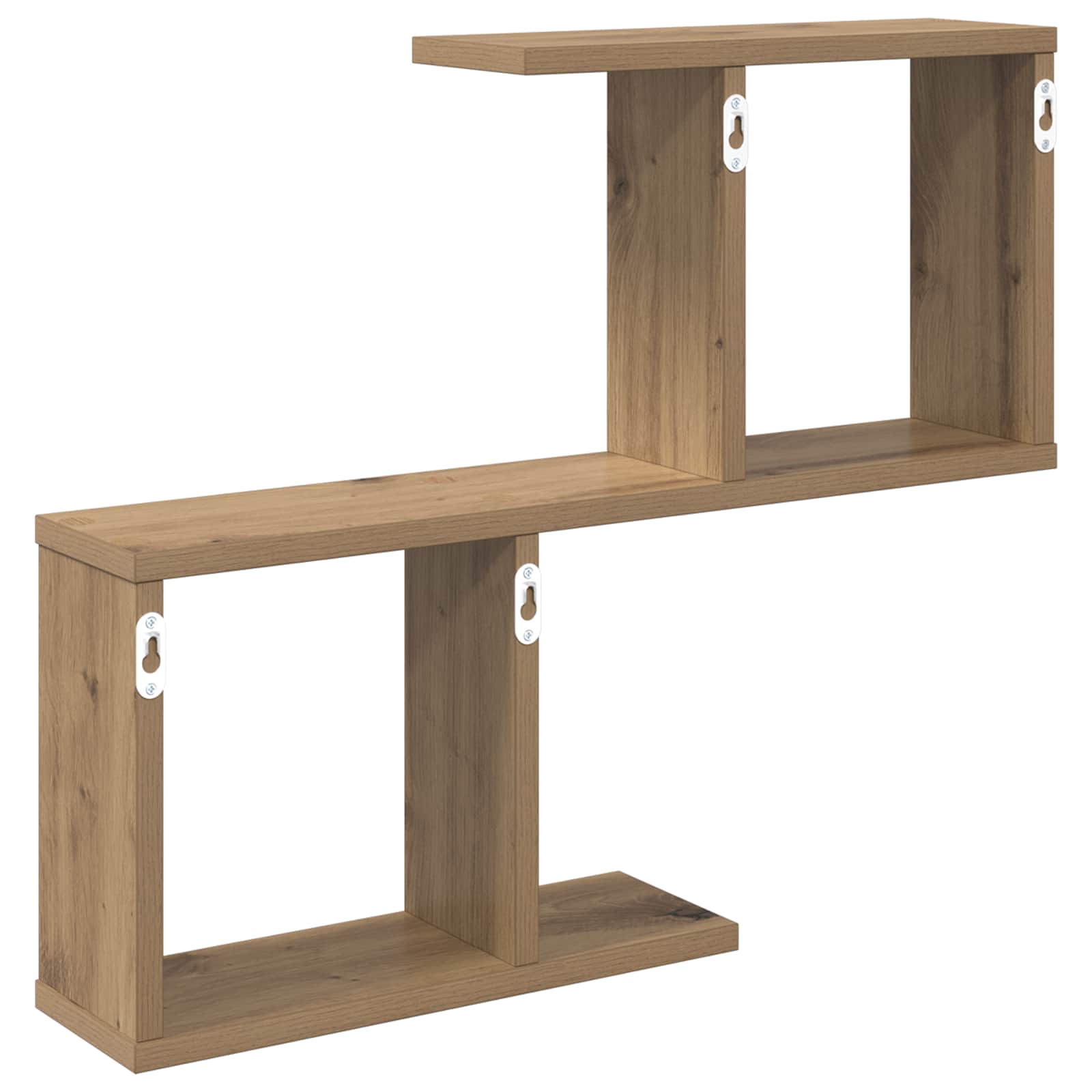 vidaXL Półka ścienna Dąb artisan 60 x 12 x 50,5 cm Drewno inżynieryjne