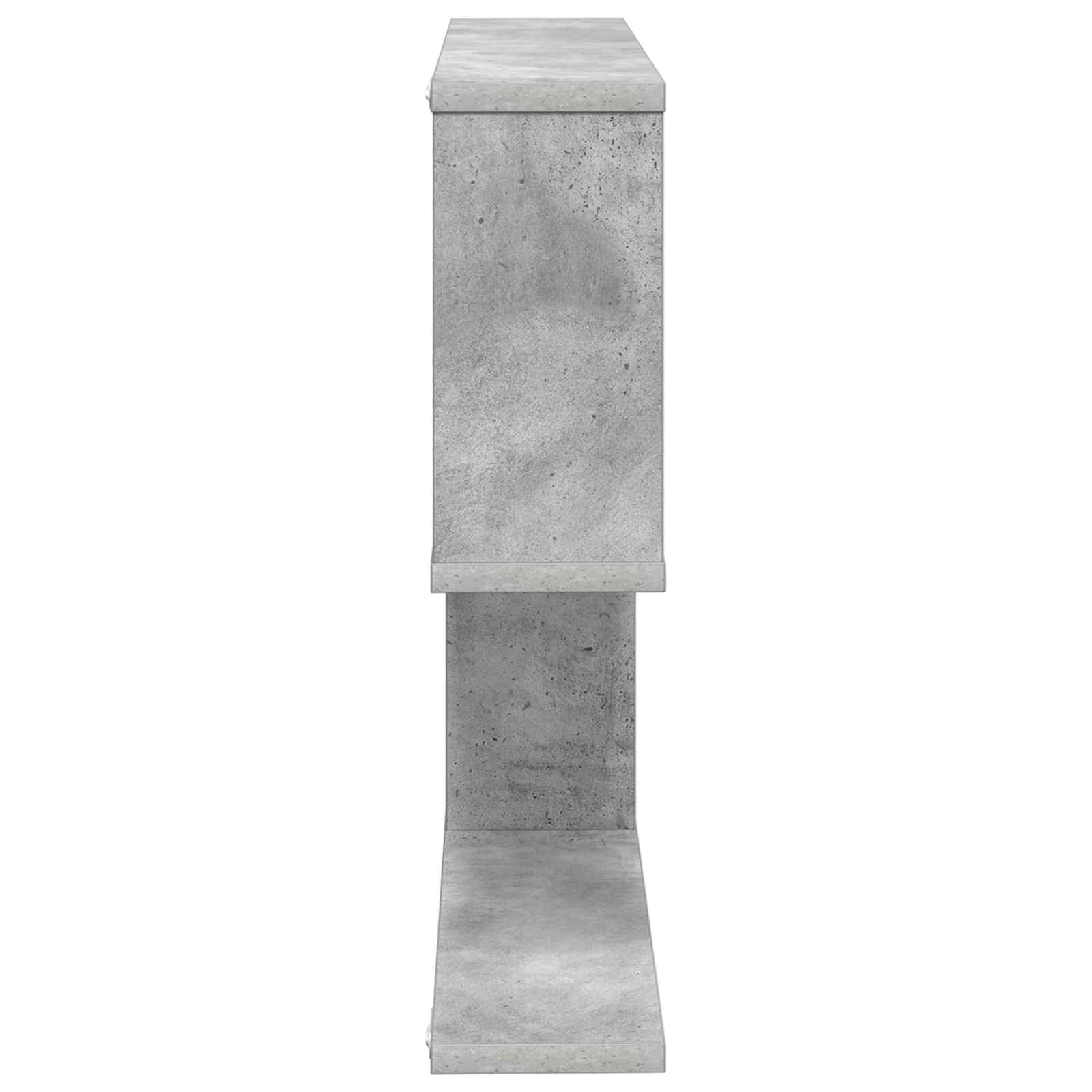 vidaXL Półka ścienna Betonowy szary 100 x 12 x 50,5 cm