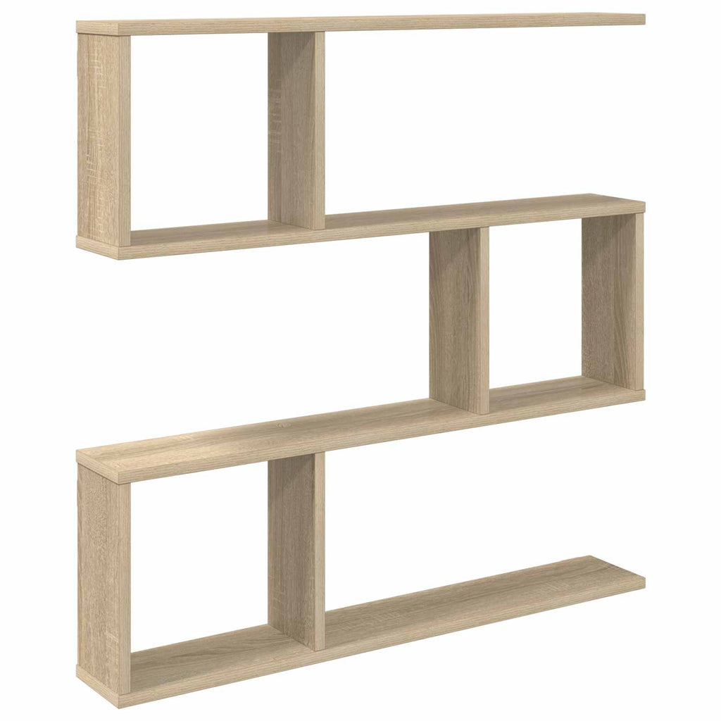 vidaXL Półka ścienna dąb Sonoma 80 x 12 x 79,5 cm Drewno inżynieryjne