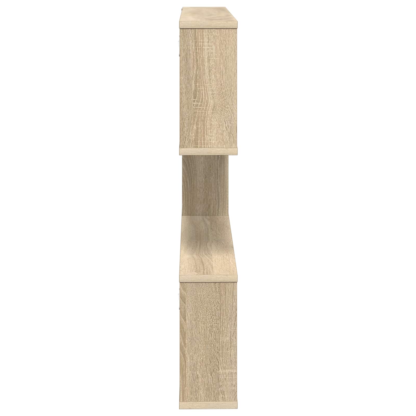 vidaXL Półka ścienna dąb Sonoma 80 x 12 x 79,5 cm Drewno inżynieryjne
