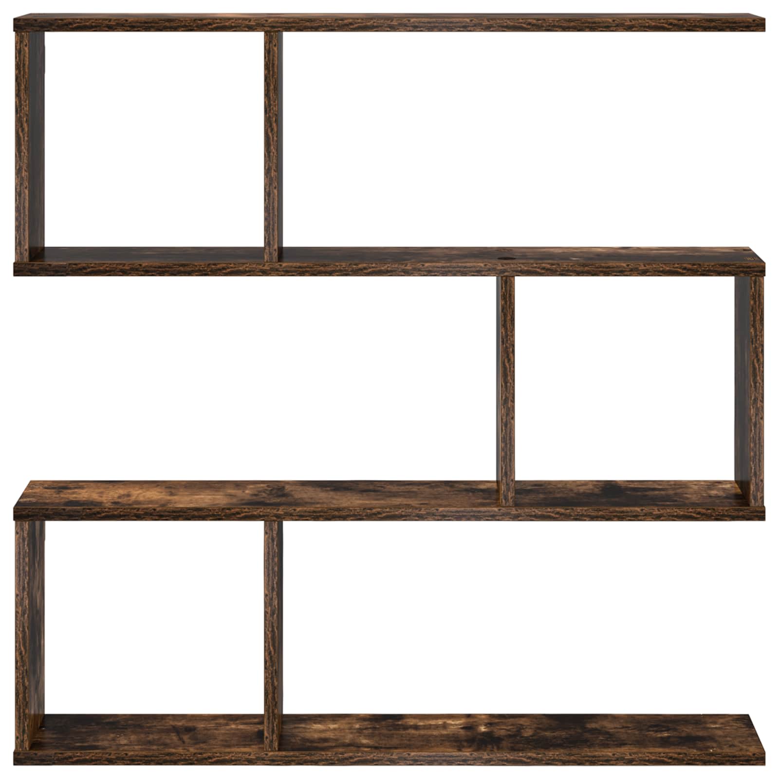 vidaXL Półka ścienna Dąb wędzony 80 x 12 x 79,5 cm Drewno inżynieryjne