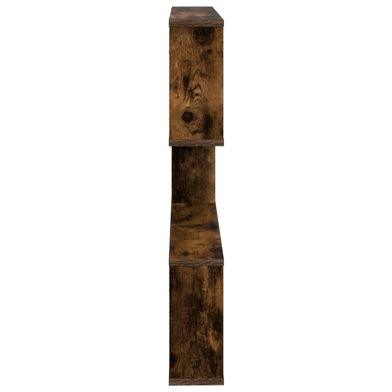 vidaXL Półka ścienna Dąb wędzony 80 x 12 x 79,5 cm Drewno inżynieryjne