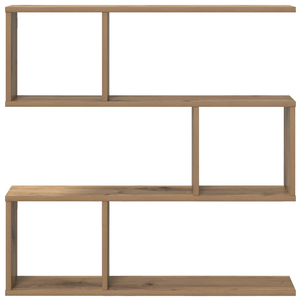 vidaXL Półka ścienna Dąb artisan 80 x 12 x 79,5 cm Drewno inżynieryjne