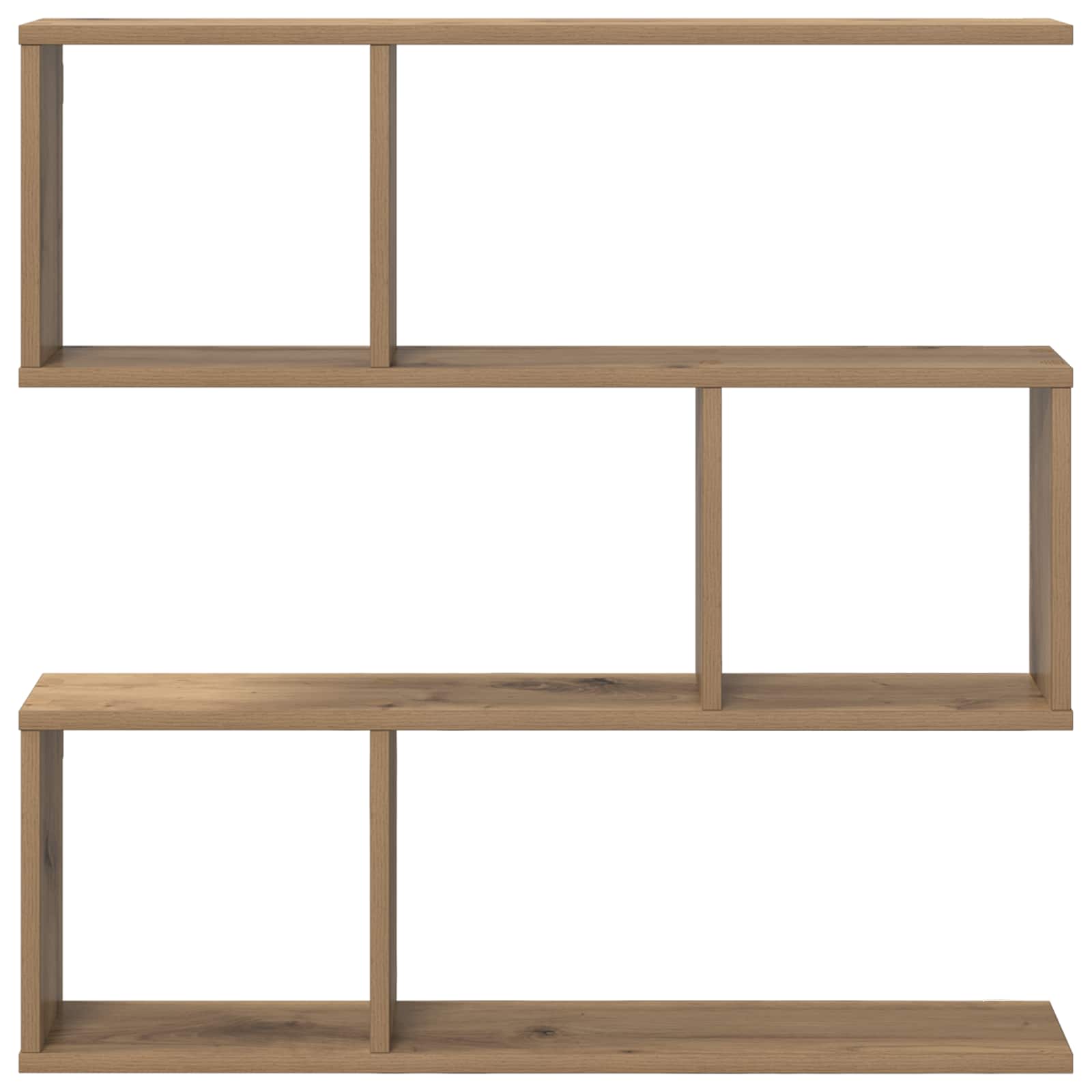 vidaXL Półka ścienna Dąb artisan 80 x 12 x 79,5 cm Drewno inżynieryjne