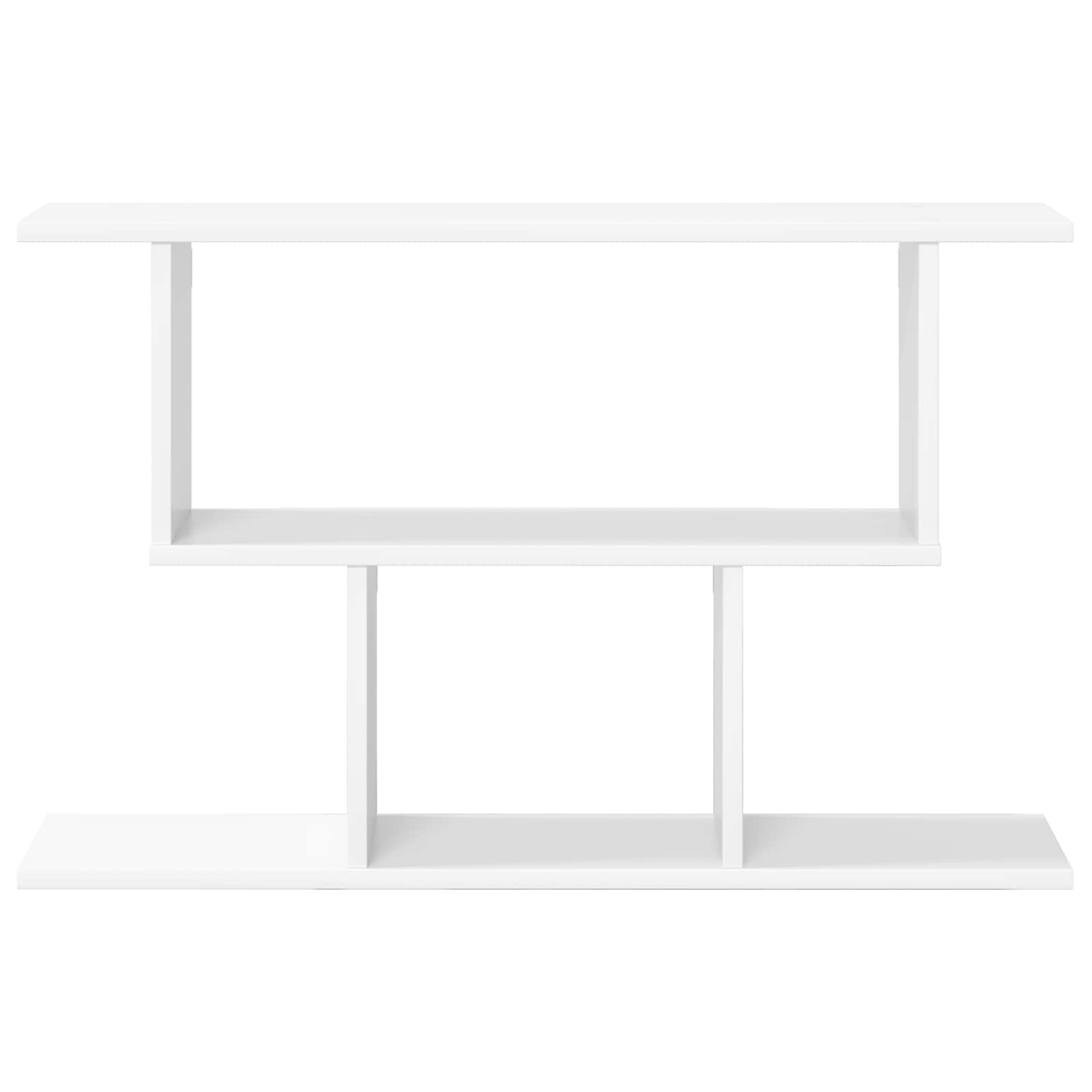 vidaXL Półka ścienna Biały 80 x 15 x 50,5 cm Drewno inżynieryjne