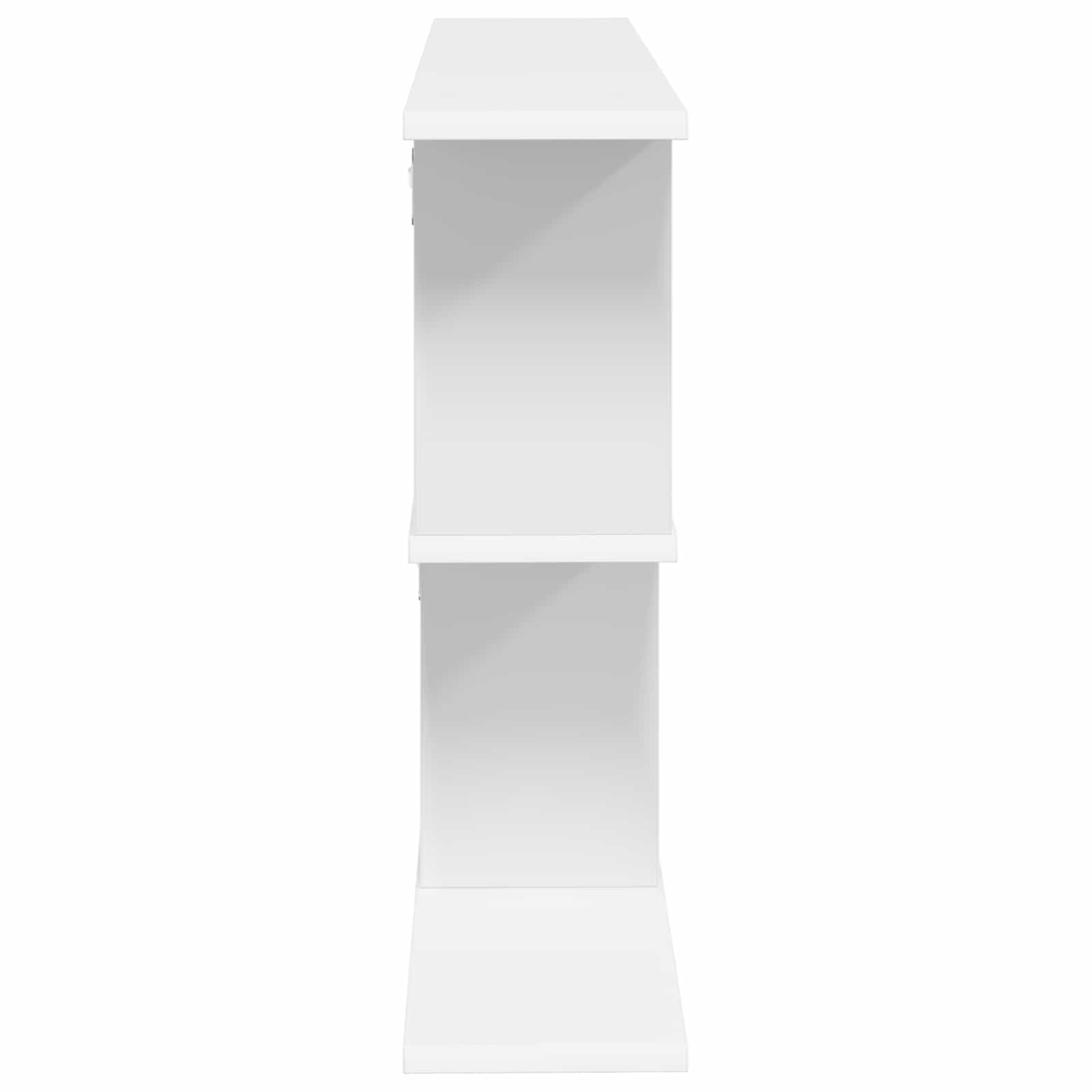vidaXL Półka ścienna Biały 80 x 15 x 50,5 cm Drewno inżynieryjne