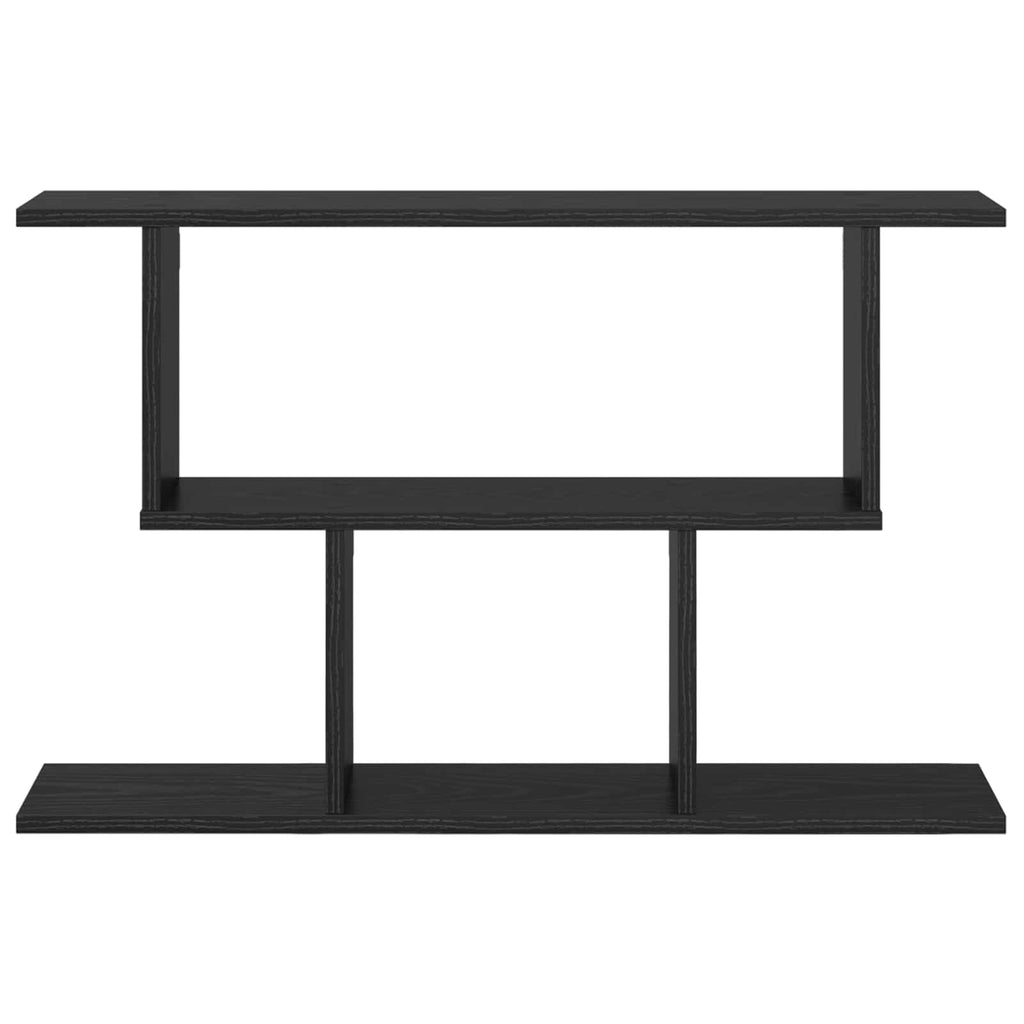 vidaXL Półka ścienna Czarny dąb 80 x 15 x 50,5 cm Drewno inżynieryjne