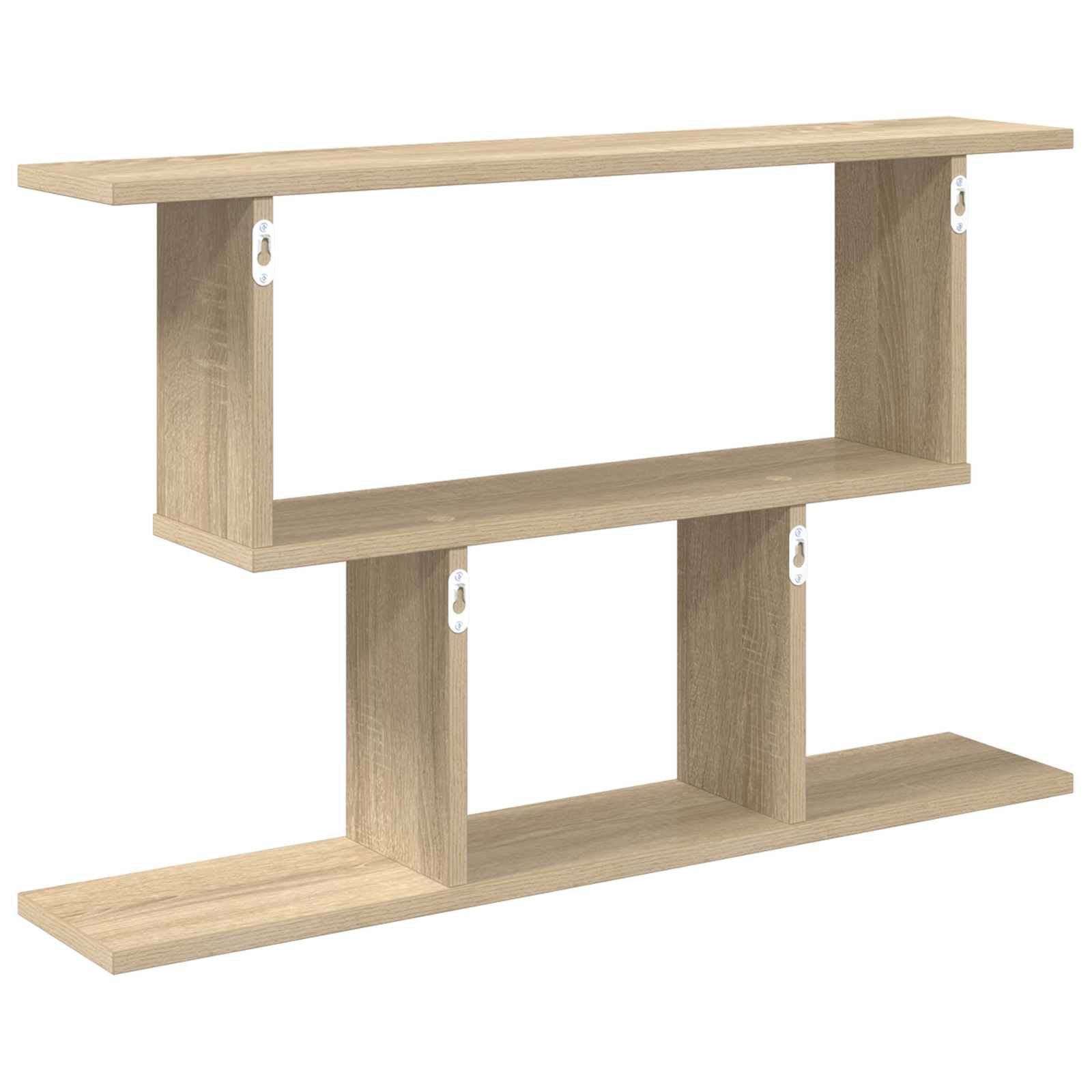 vidaXL Półka ścienna dąb Sonoma 80 x 15 x 50,5 cm Drewno inżynieryjne