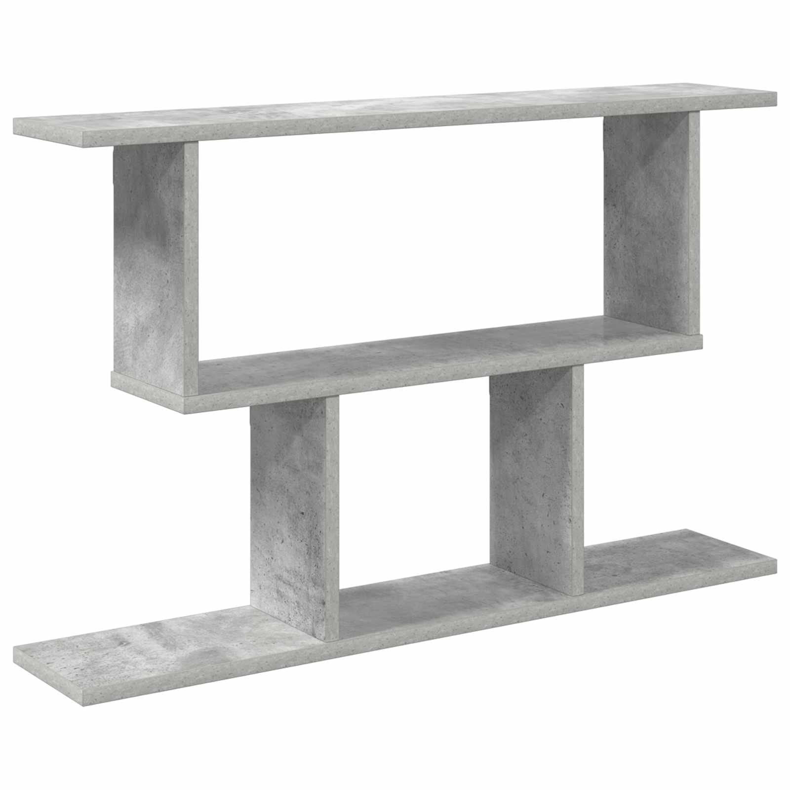 vidaXL Półka ścienna Betonowy szary 80 x 15 x 50,5 cm