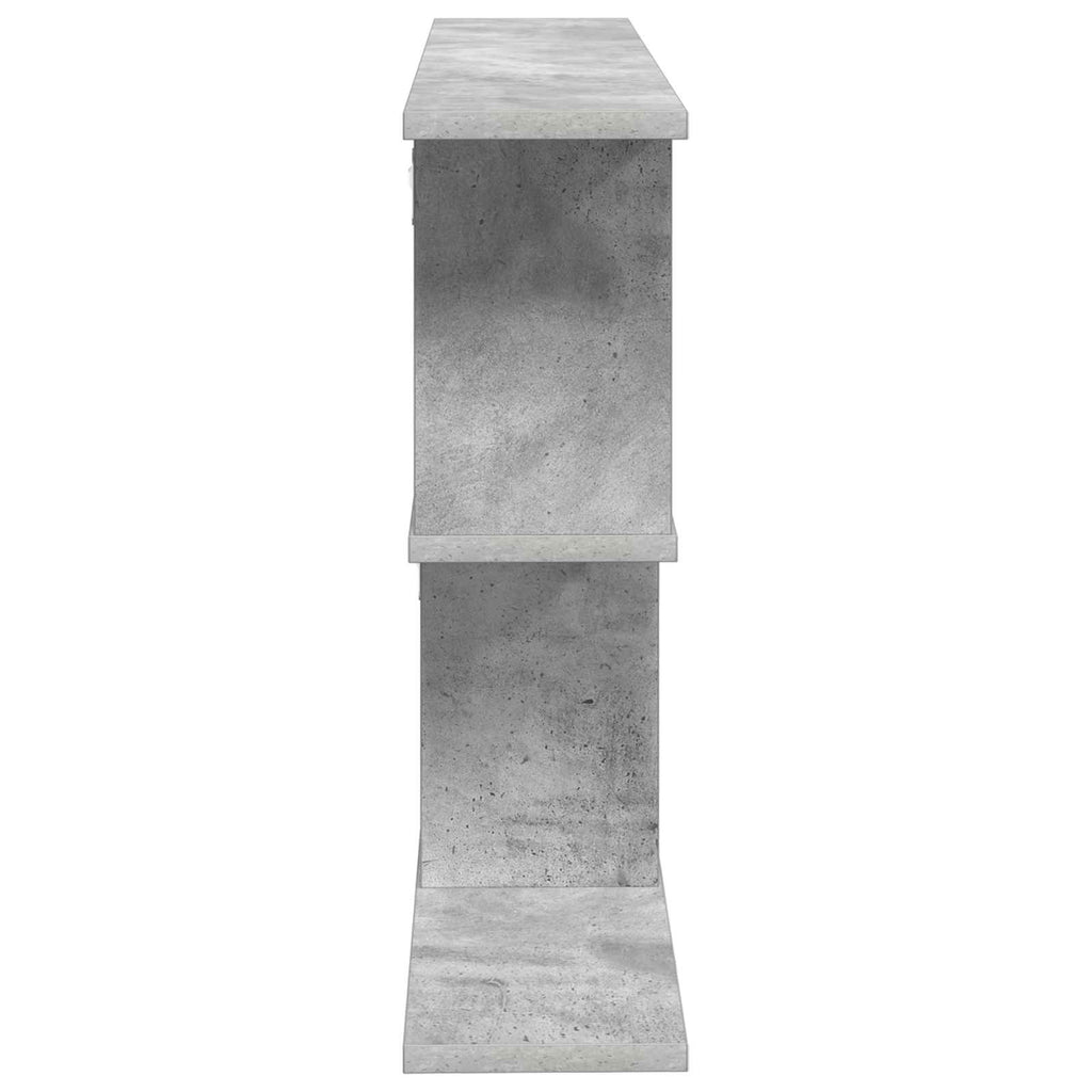 vidaXL Półka ścienna Betonowy szary 80 x 15 x 50,5 cm