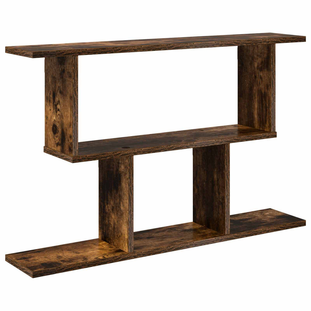 vidaXL Półka ścienna Dąb wędzony 80 x 15 x 50,5 cm Drewno inżynieryjne