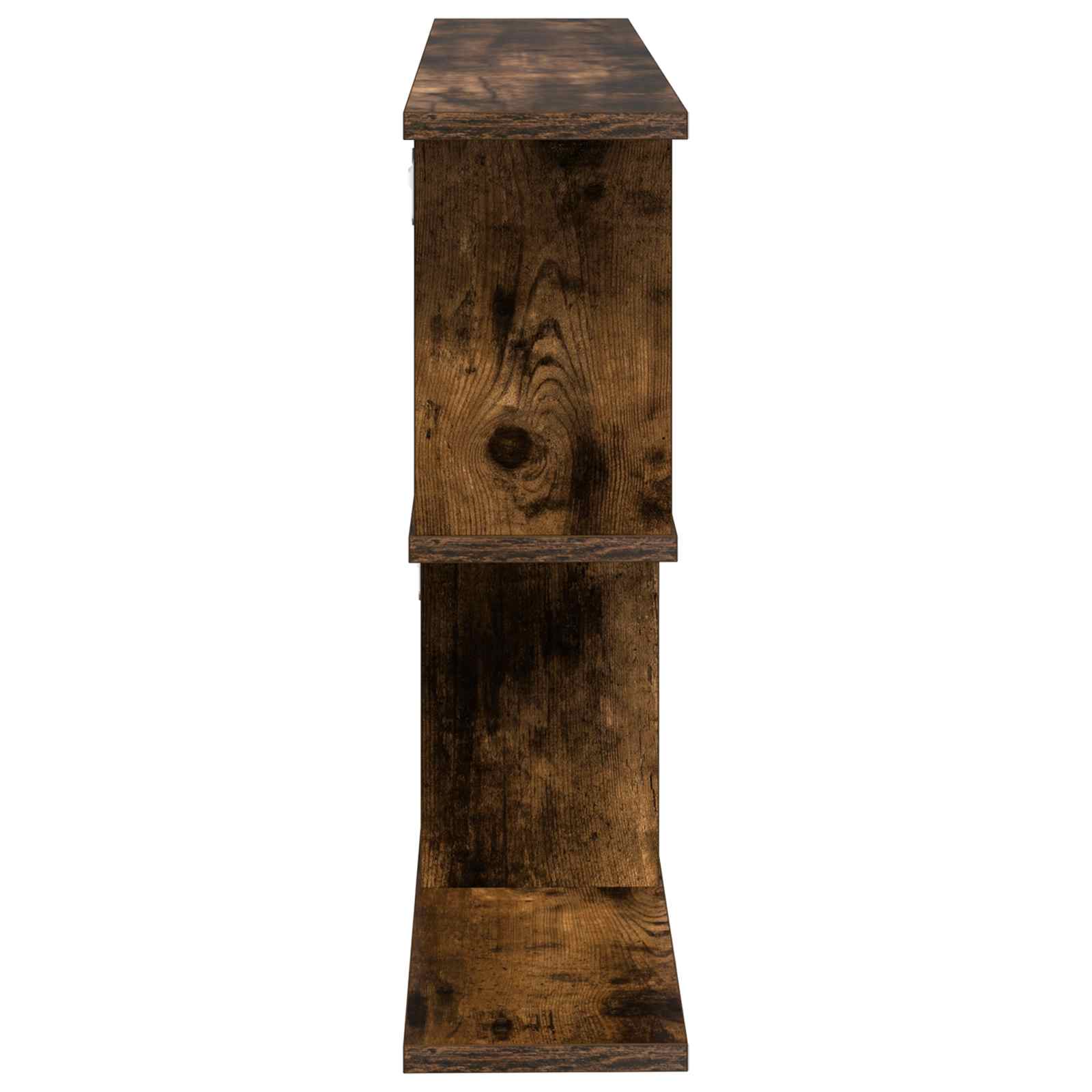 vidaXL Półka ścienna Dąb wędzony 80 x 15 x 50,5 cm Drewno inżynieryjne