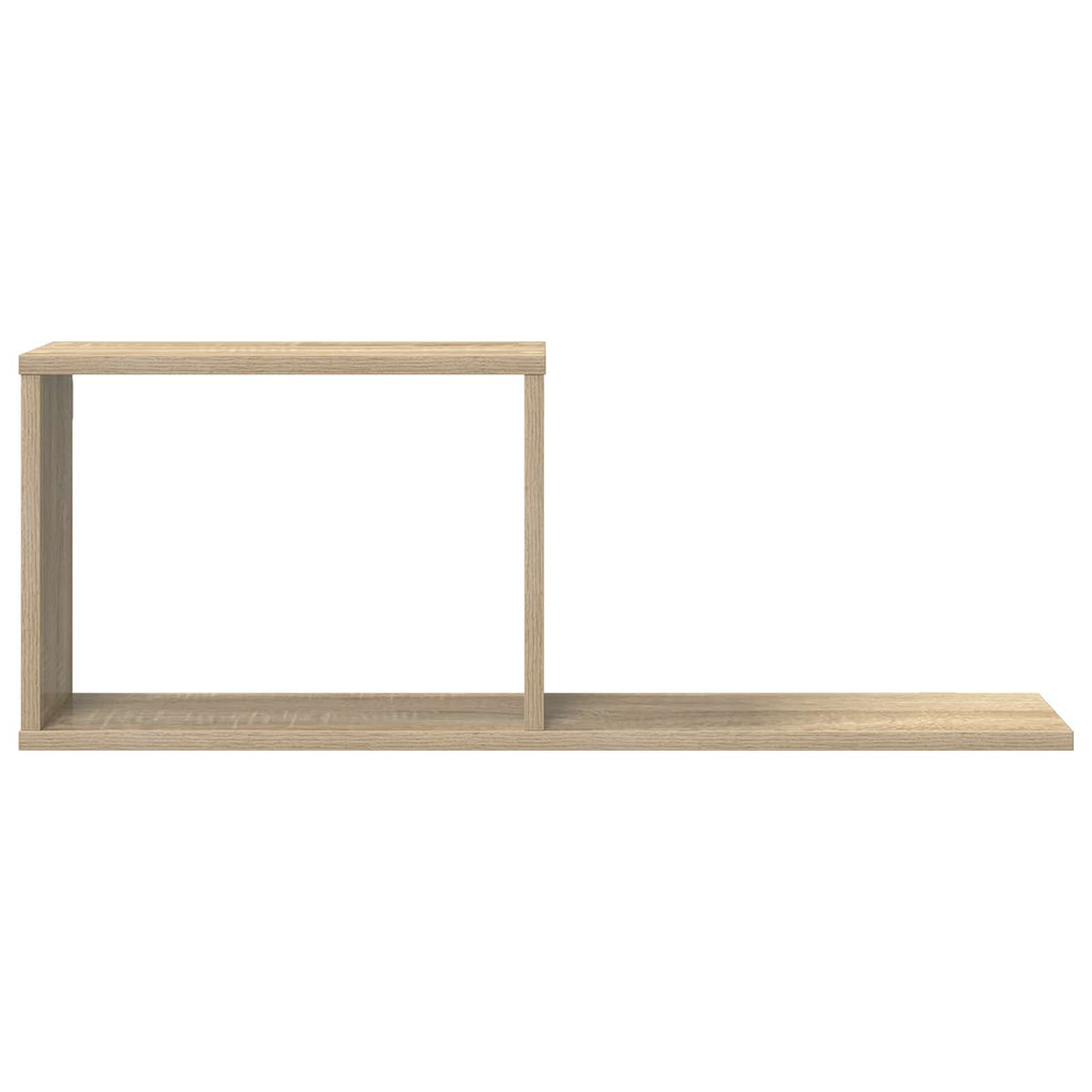vidaXL Półki wiszące dąb Sonoma 80 x 15 x 30 cm Drewno inżynieryjne