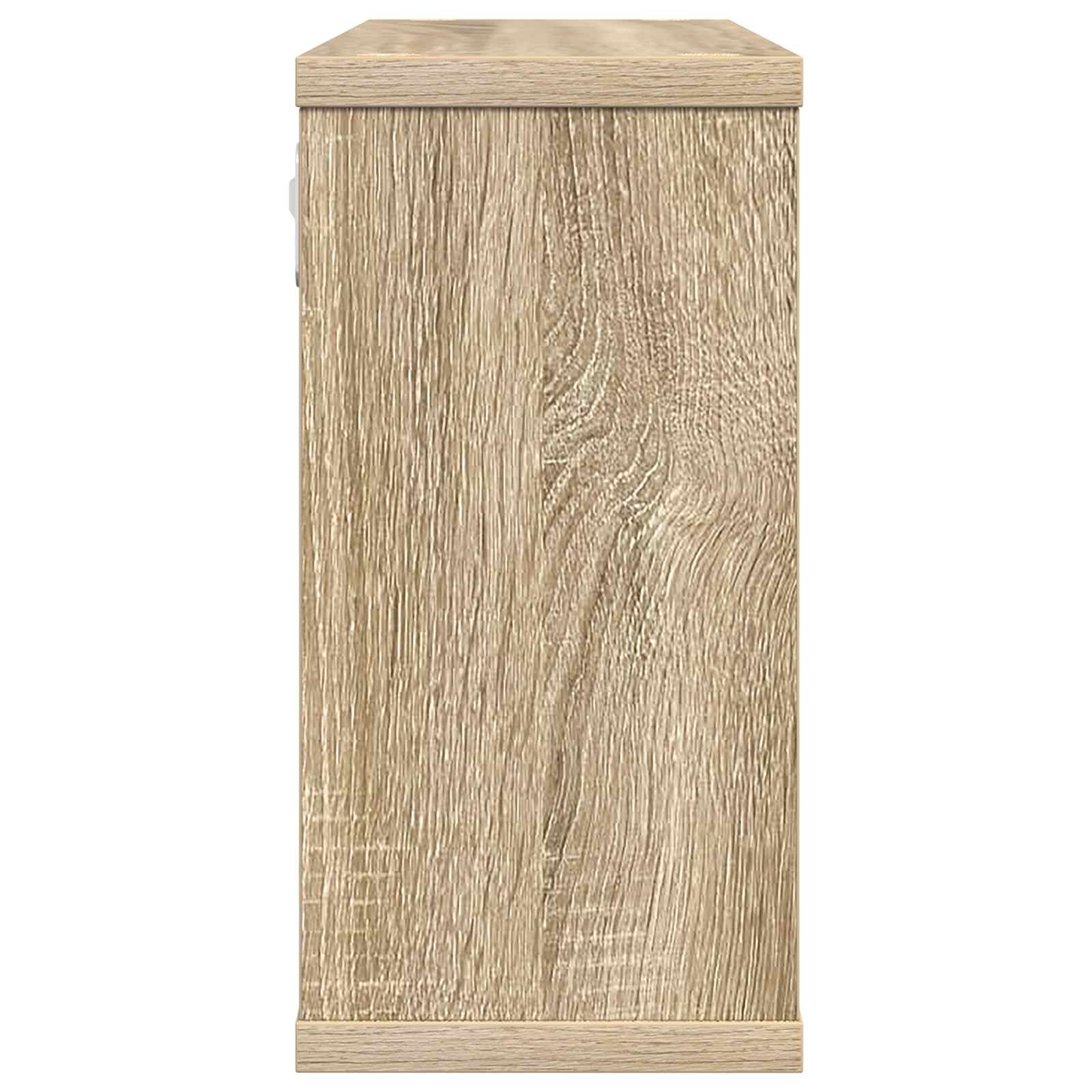vidaXL Półki wiszące dąb Sonoma 80 x 15 x 30 cm Drewno inżynieryjne