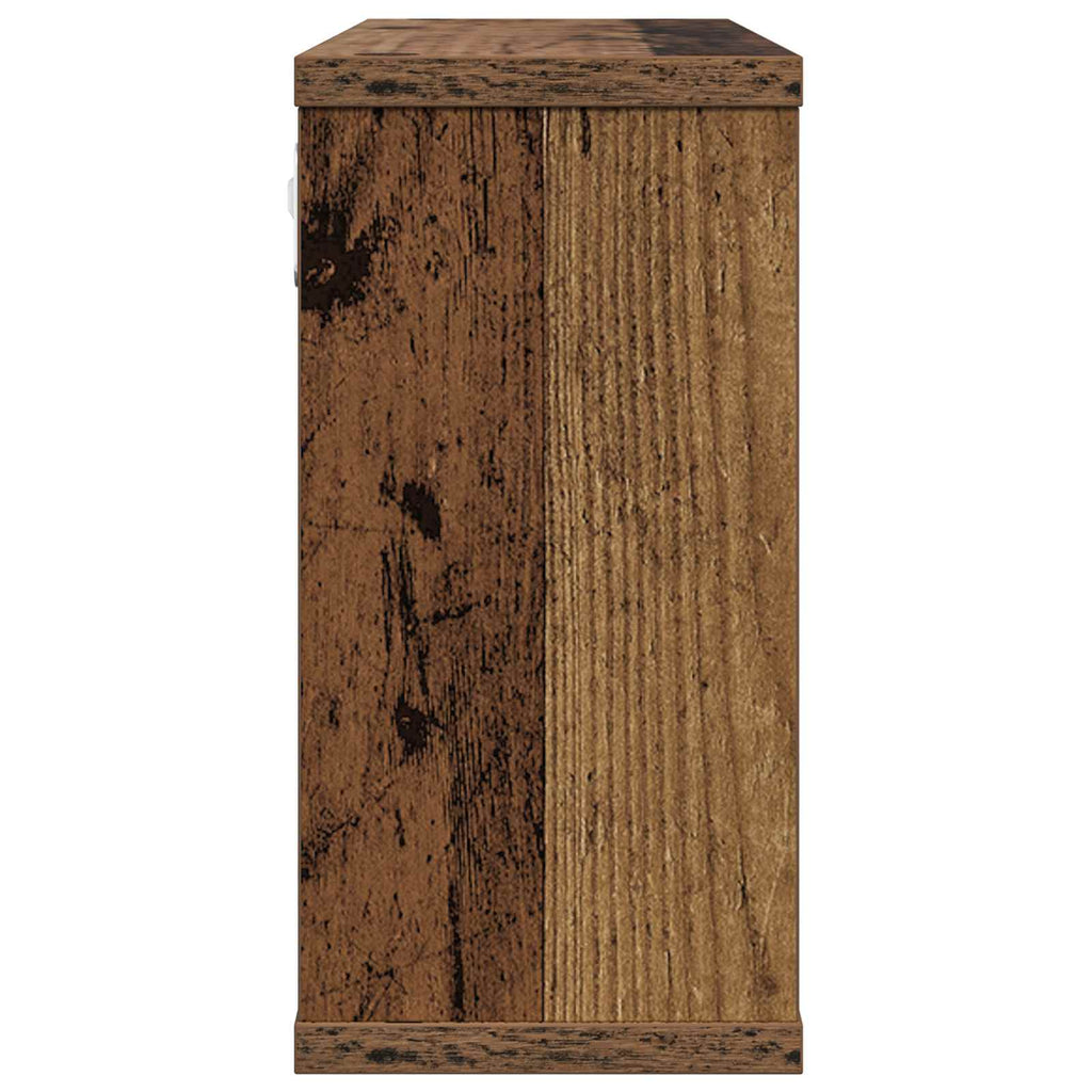 vidaXL Półki wiszące Stare drewno 80 x 15 x 30 cm Drewno inżynieryjne