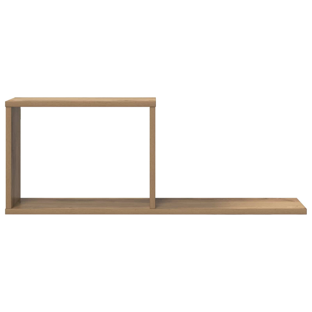 vidaXL Półki wiszące Dąb artisan 80 x 15 x 30 cm Drewno inżynieryjne