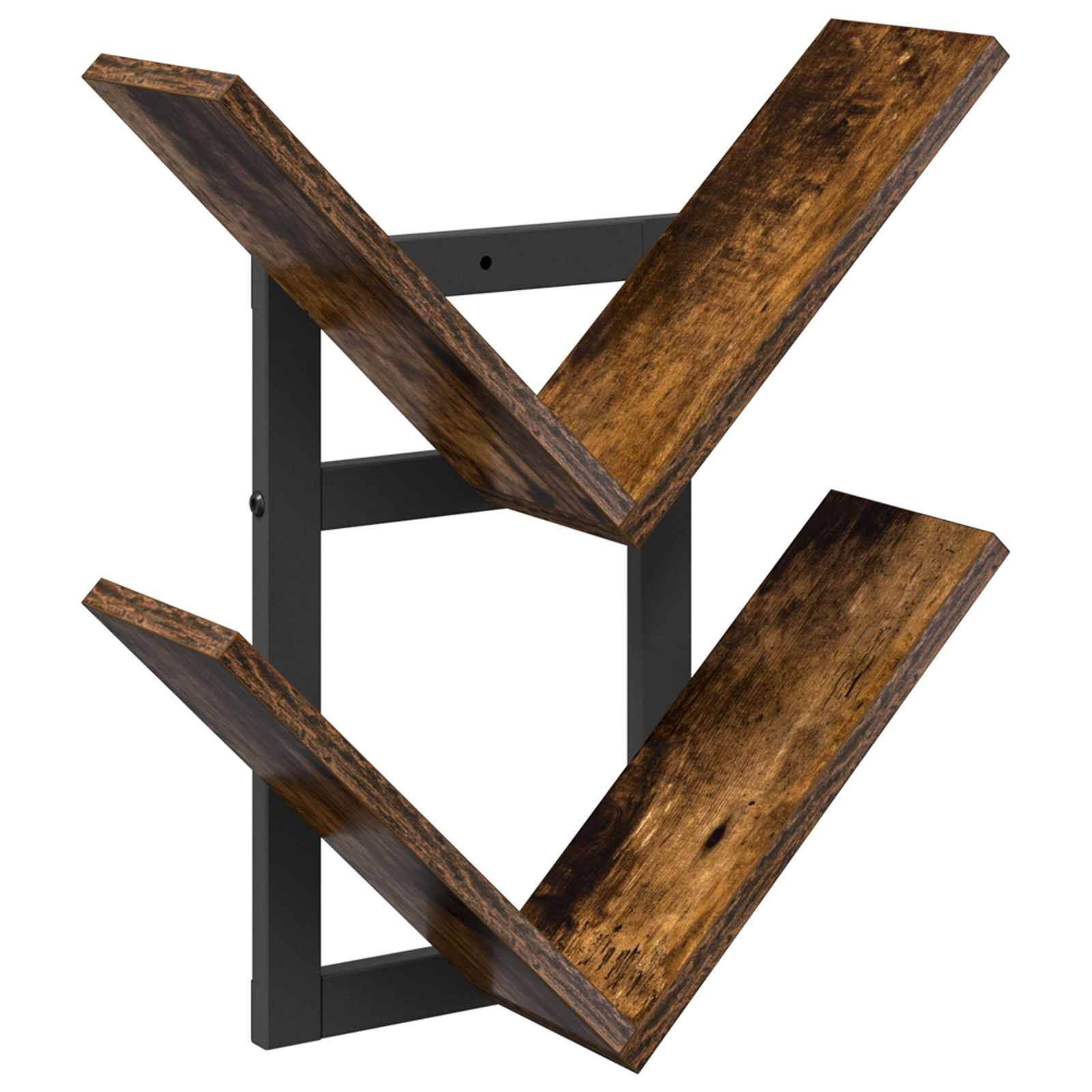 vidaXL Półka wisząca Dąb wędzony 43 x 15 x 47 cm Drewno inżynieryjne