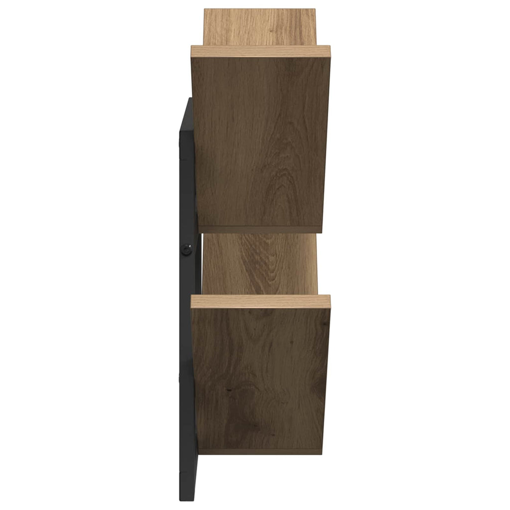 vidaXL Półka wisząca Dąb artisan 43 x 15 x 47 cm Drewno inżynieryjne