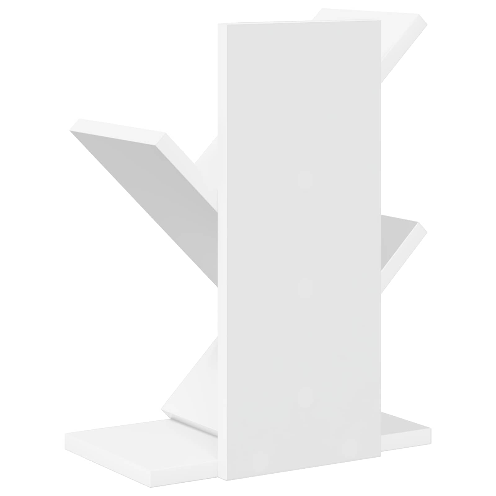 vidaXL Regal na książki w kształcie drzewa 3-poziomowy 30 x 18 x 40 cm