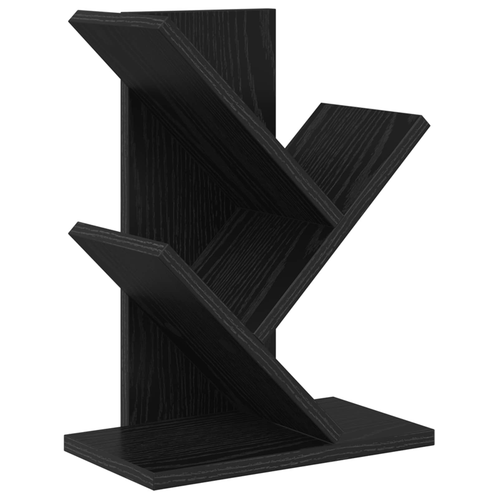 vidaXL Regal na książki w kształcie drzewa 3-poziomowy 30 x 18 x 40 cm