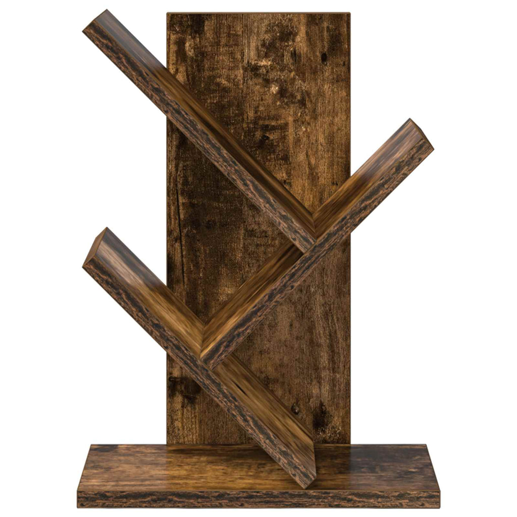 vidaXL Regal na książki w kształcie drzewa 3-poziomowy 30 x 18 x 40 cm