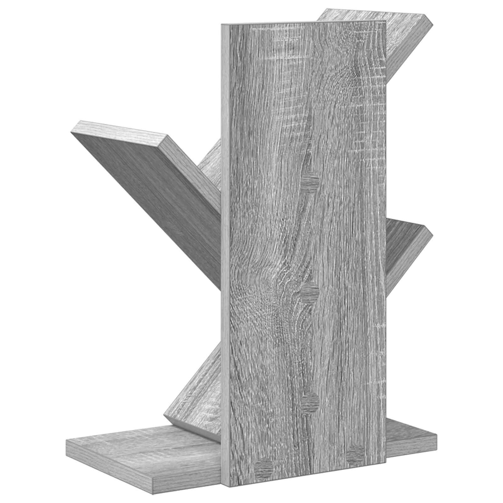 vidaXL Regal na książki w kształcie drzewa 3-poziomowy 30 x 18 x 40 cm