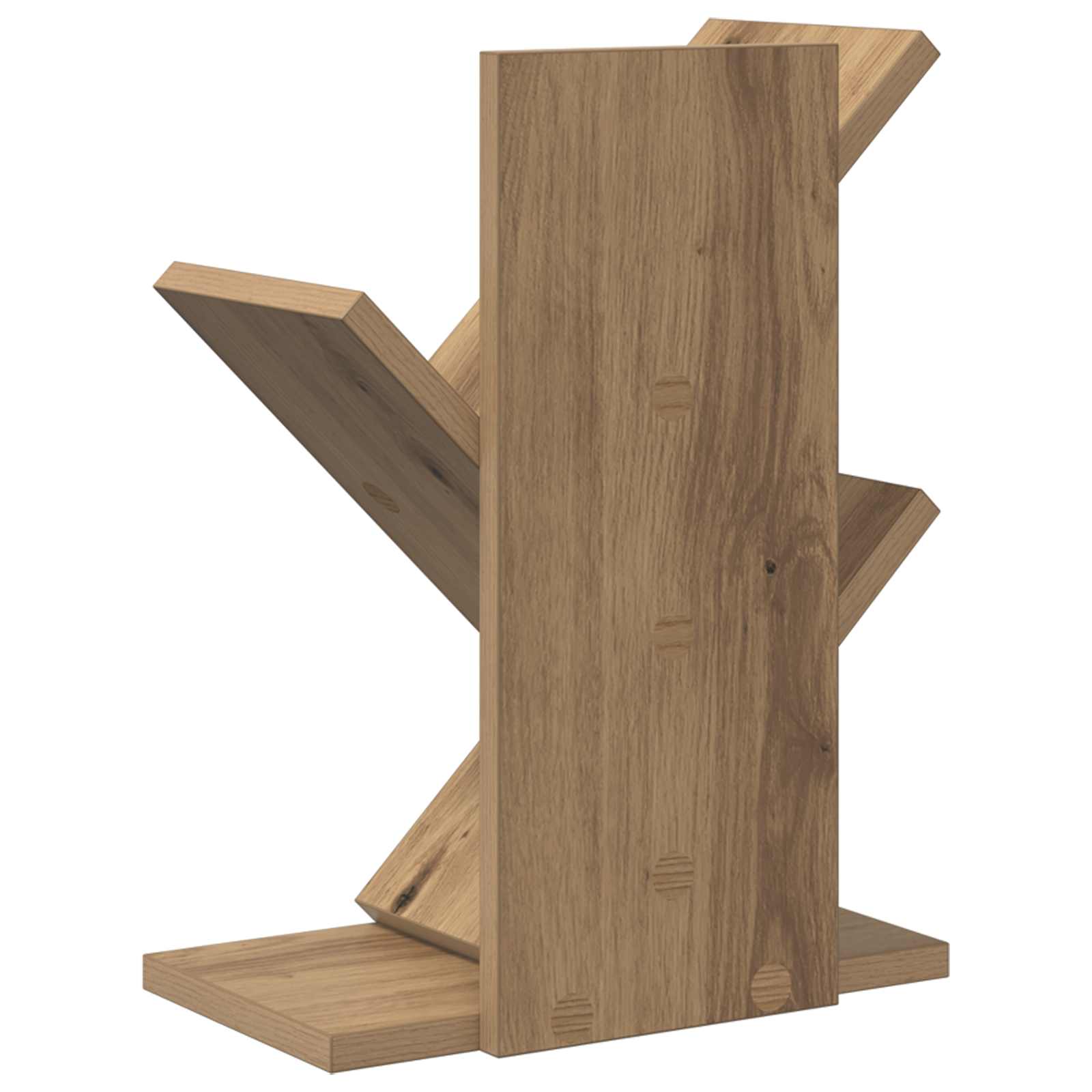 vidaXL Regal na książki w kształcie drzewa 3-poziomowy 30 x 18 x 40 cm