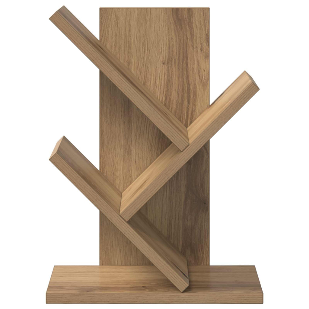 vidaXL Regal na książki w kształcie drzewa 3-poziomowy 30 x 18 x 40 cm