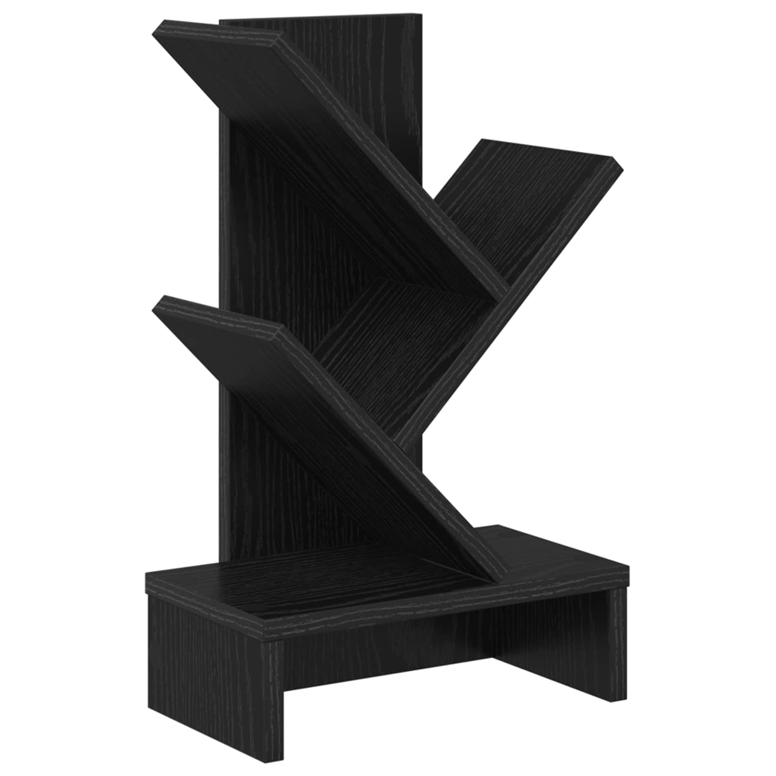 vidaXL Regal na książki w kształcie drzewa 3-poziomowy 30 x 18 x 48 cm