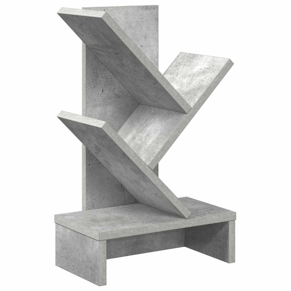 vidaXL Regal na książki w kształcie drzewa 3-poziomowy 30 x 18 x 48 cm