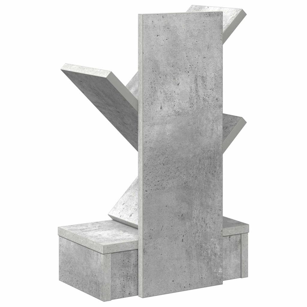 vidaXL Regal na książki w kształcie drzewa 3-poziomowy 30 x 18 x 48 cm