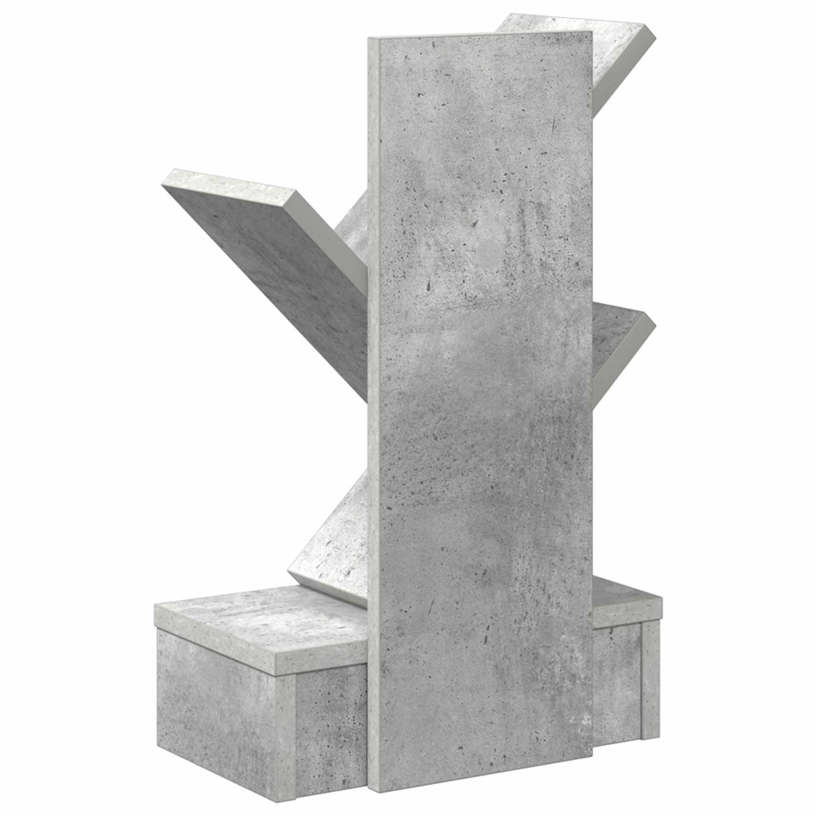 vidaXL Regal na książki w kształcie drzewa 3-poziomowy 30 x 18 x 48 cm