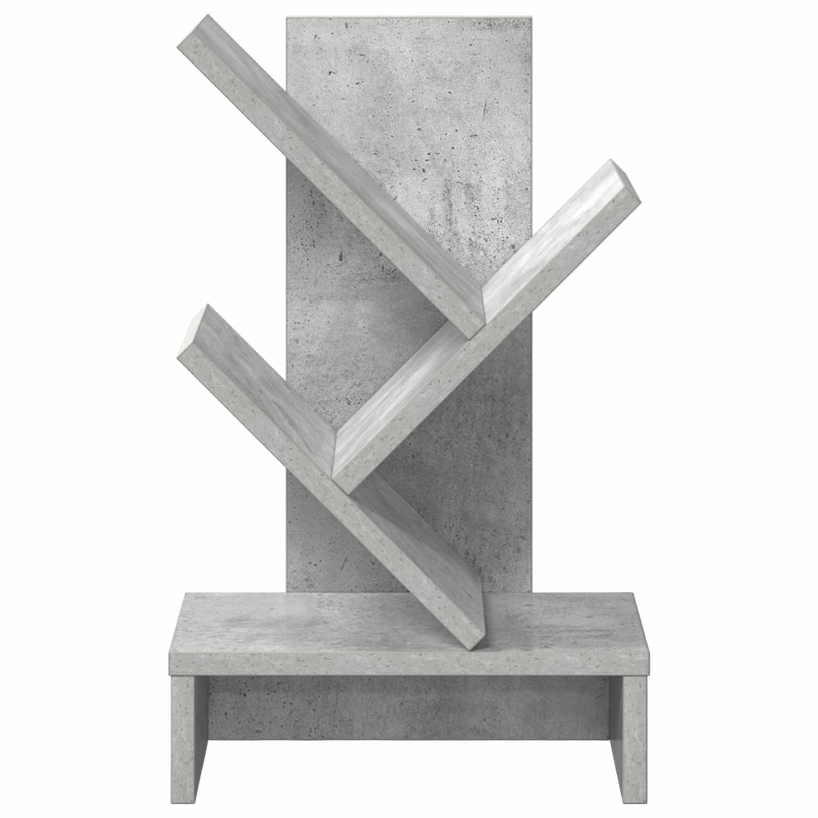 vidaXL Regal na książki w kształcie drzewa 3-poziomowy 30 x 18 x 48 cm