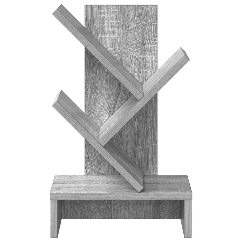 vidaXL Regal na książki w kształcie drzewa 3-poziomowy 30 x 18 x 48 cm