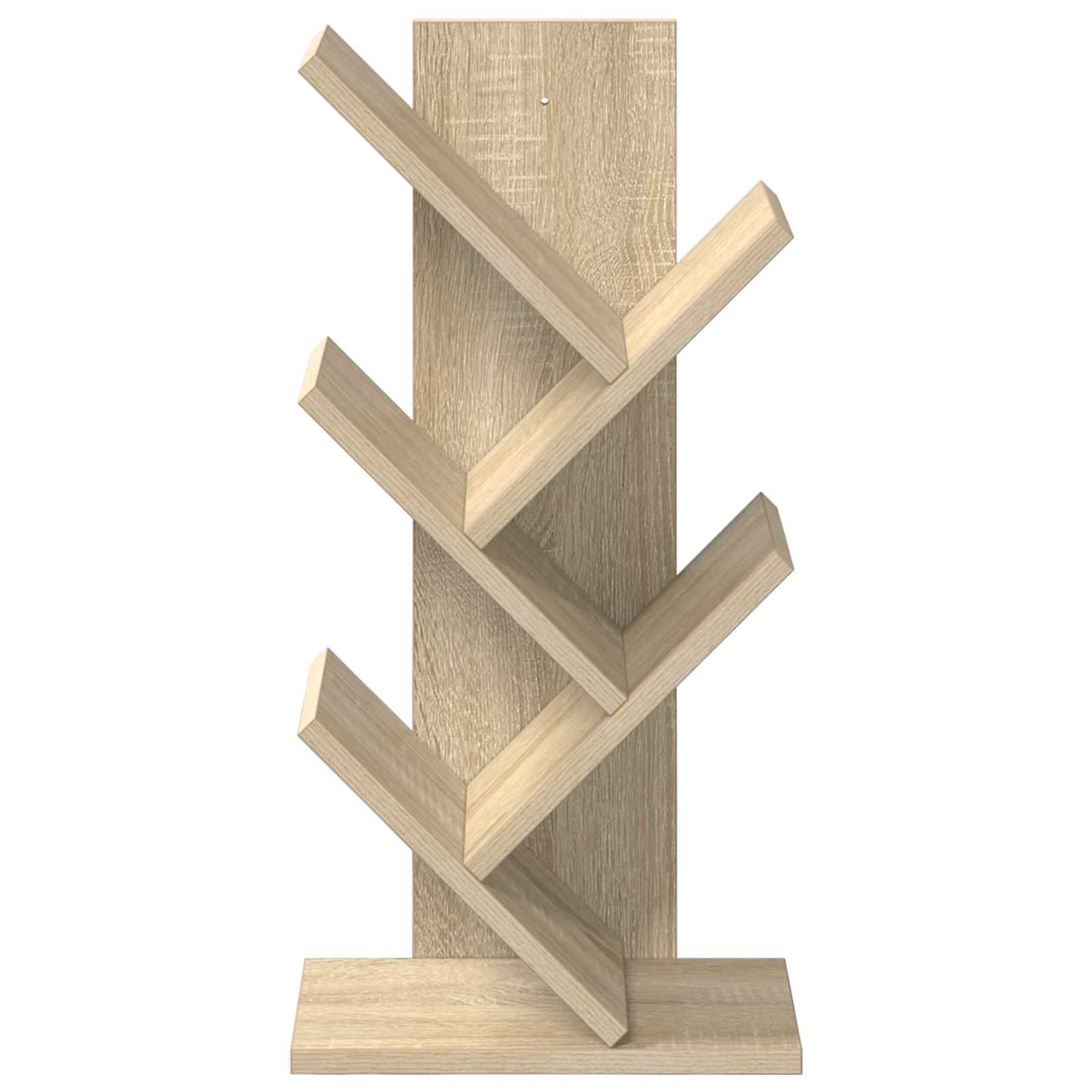 vidaXL Regał na książki w kształcie drzewa 4-półkowy 30 x 18 x 60 cm