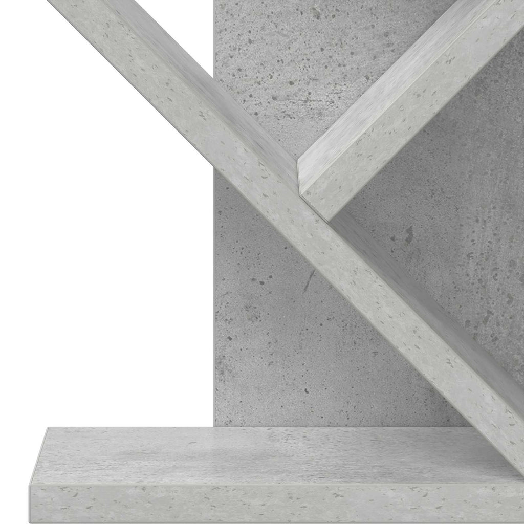 vidaXL Półka na książki w kształcie drzewa 4-poziomowa 30 x 18 x 60 cm