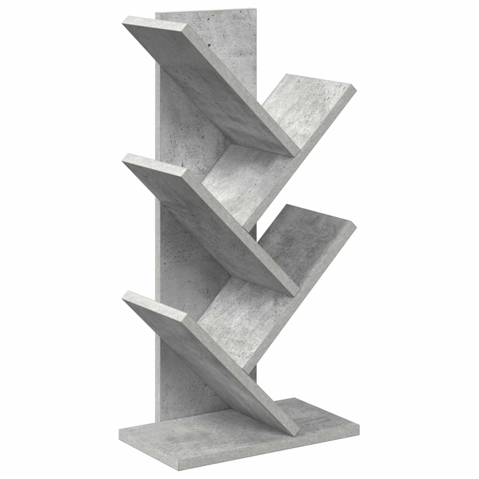 vidaXL Półka na książki w kształcie drzewa 4-poziomowa 30 x 18 x 60 cm