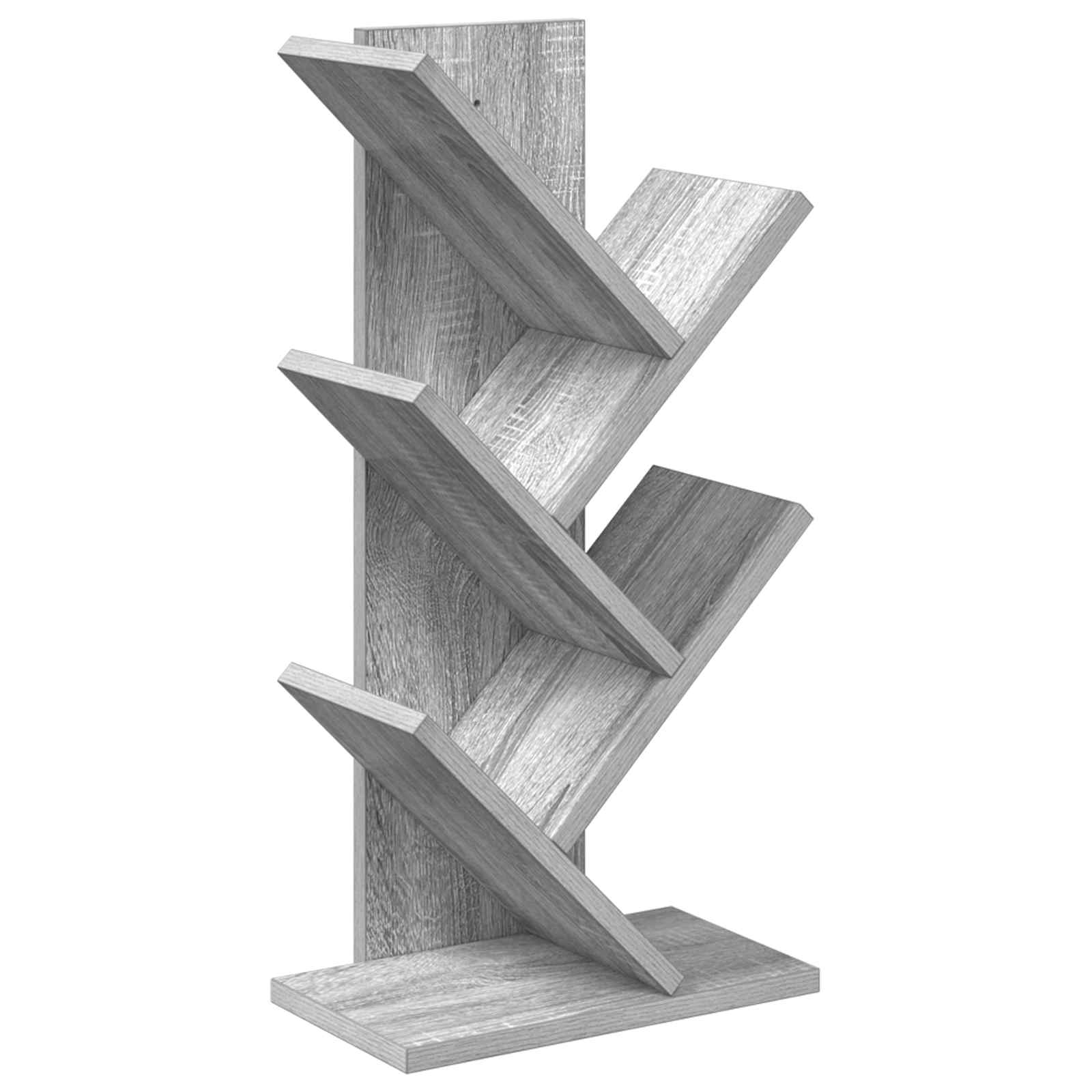 vidaXL Półka na książki w kształcie drzewa 4-poziomowa 30 x 18 x 60 cm