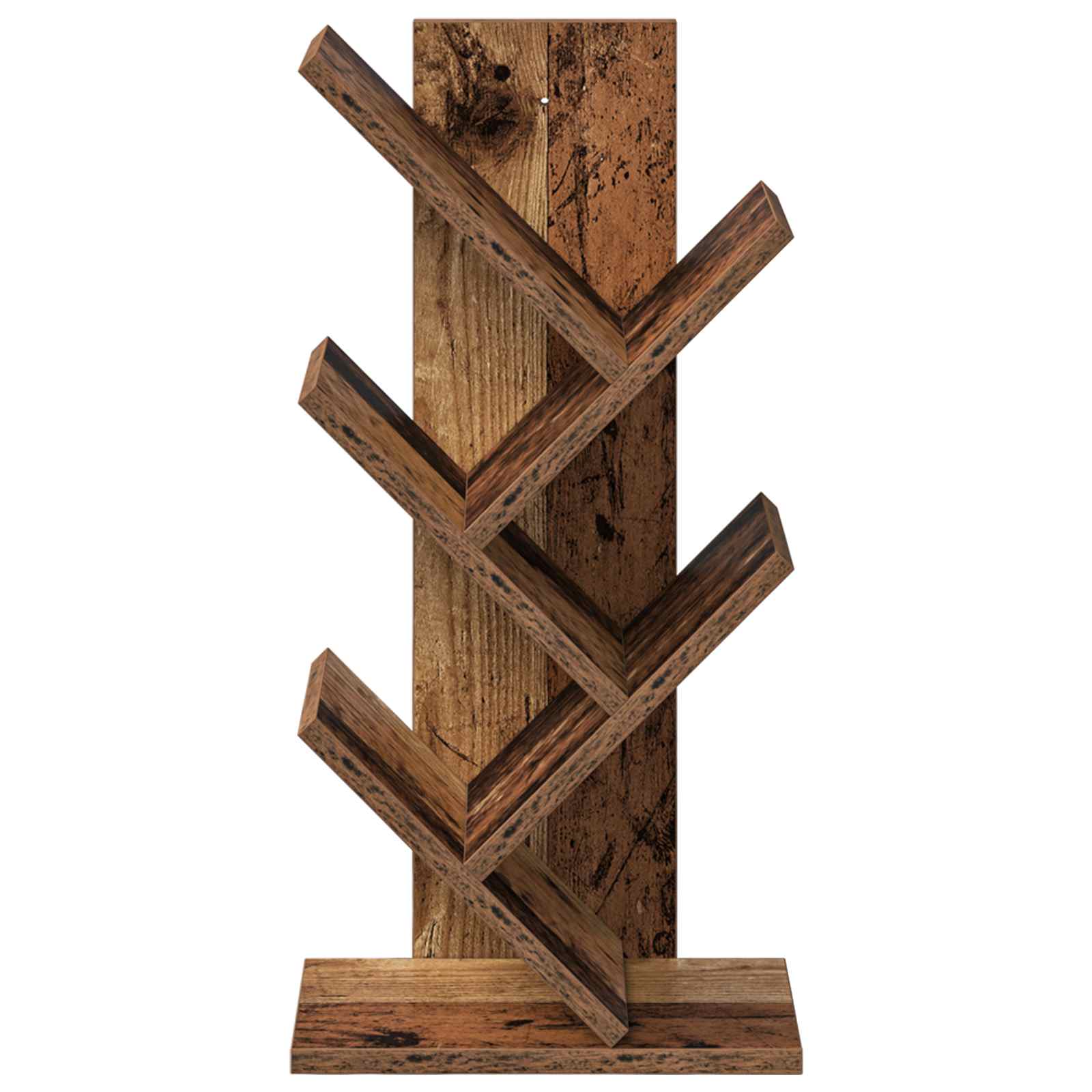 vidaXL Półka na książki w kształcie drzewa 4-poziomowa 30 x 18 x 60 cm