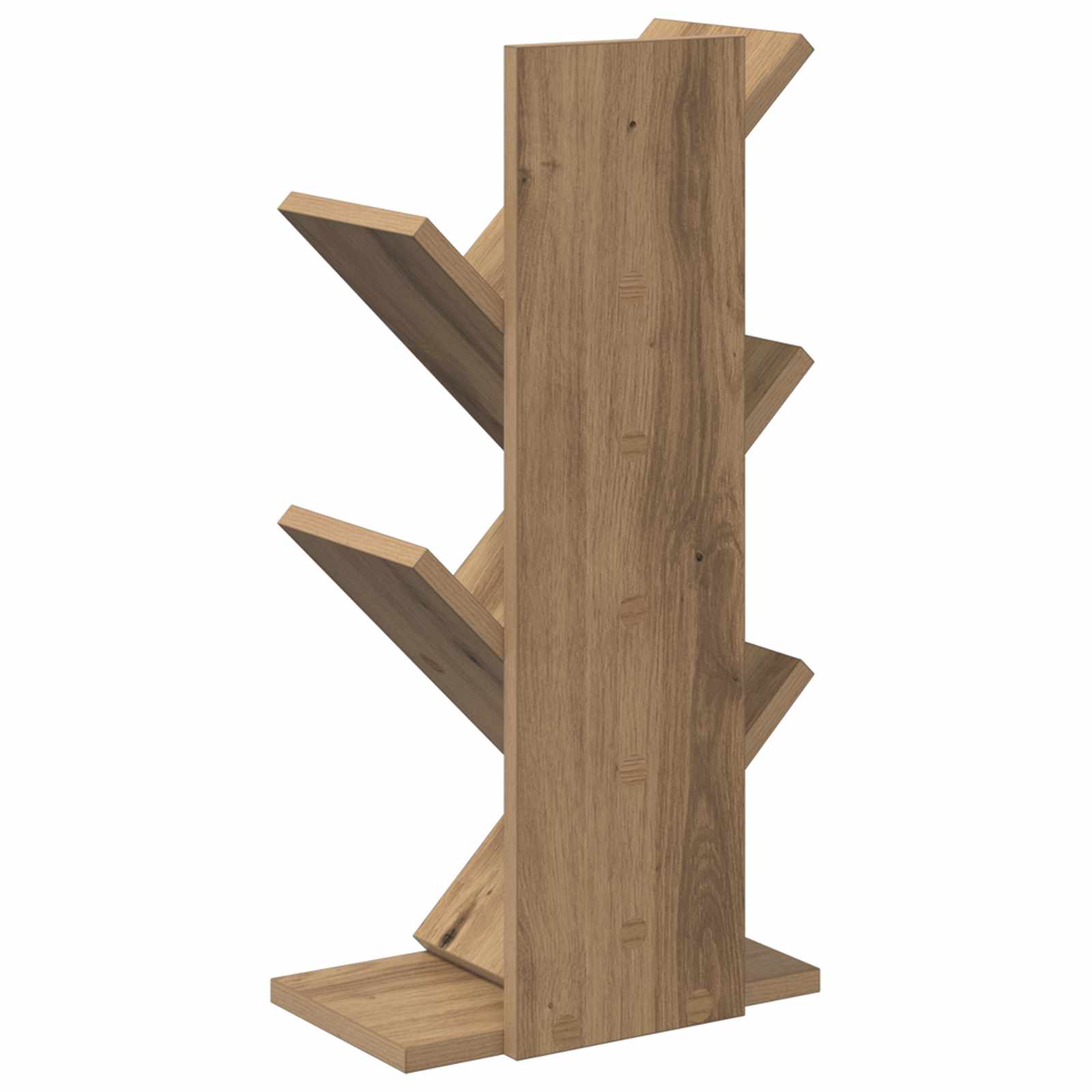 vidaXL Półka na książki w kształcie drzewa 4-poziomowa 30 x 18 x 60 cm