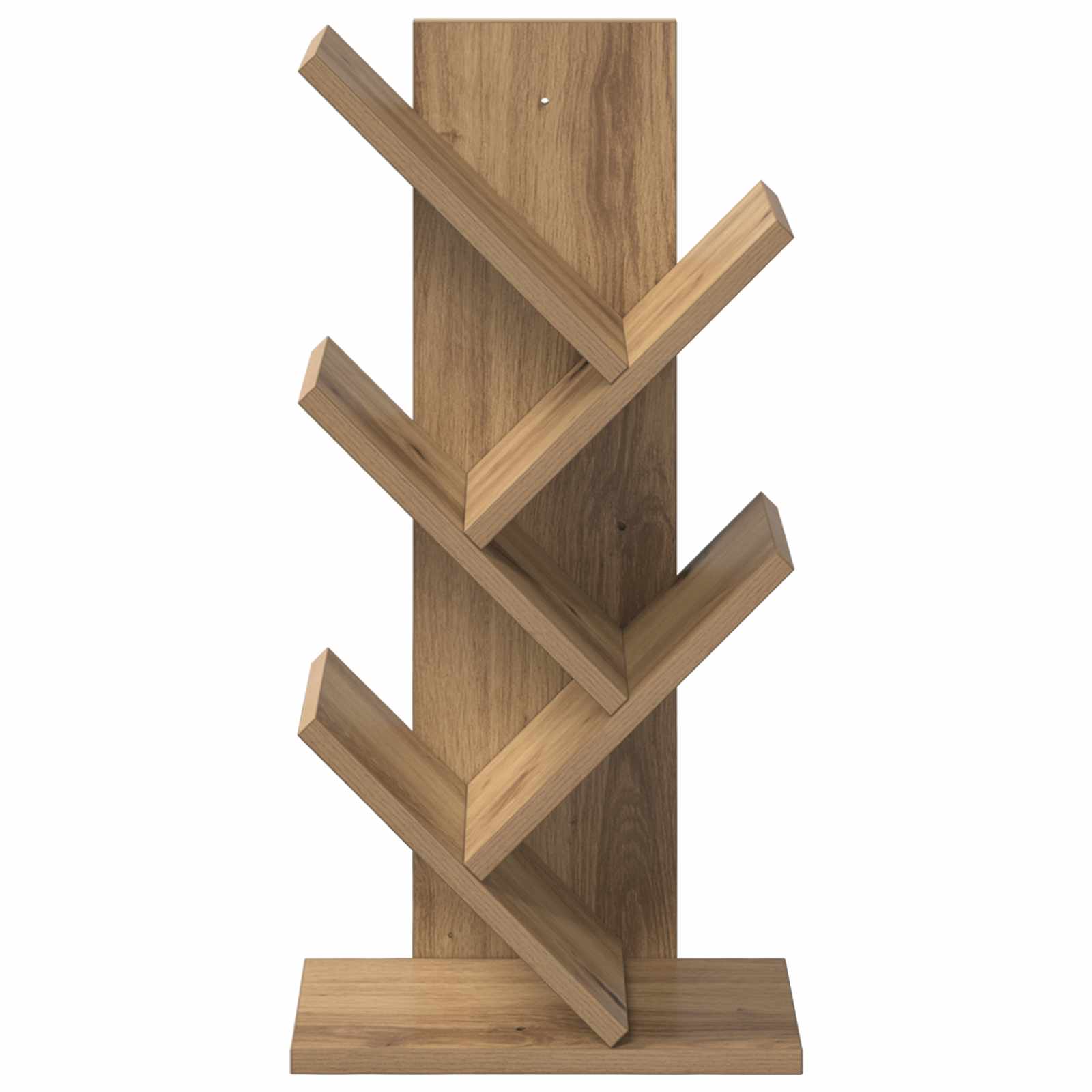 vidaXL Półka na książki w kształcie drzewa 4-poziomowa 30 x 18 x 60 cm