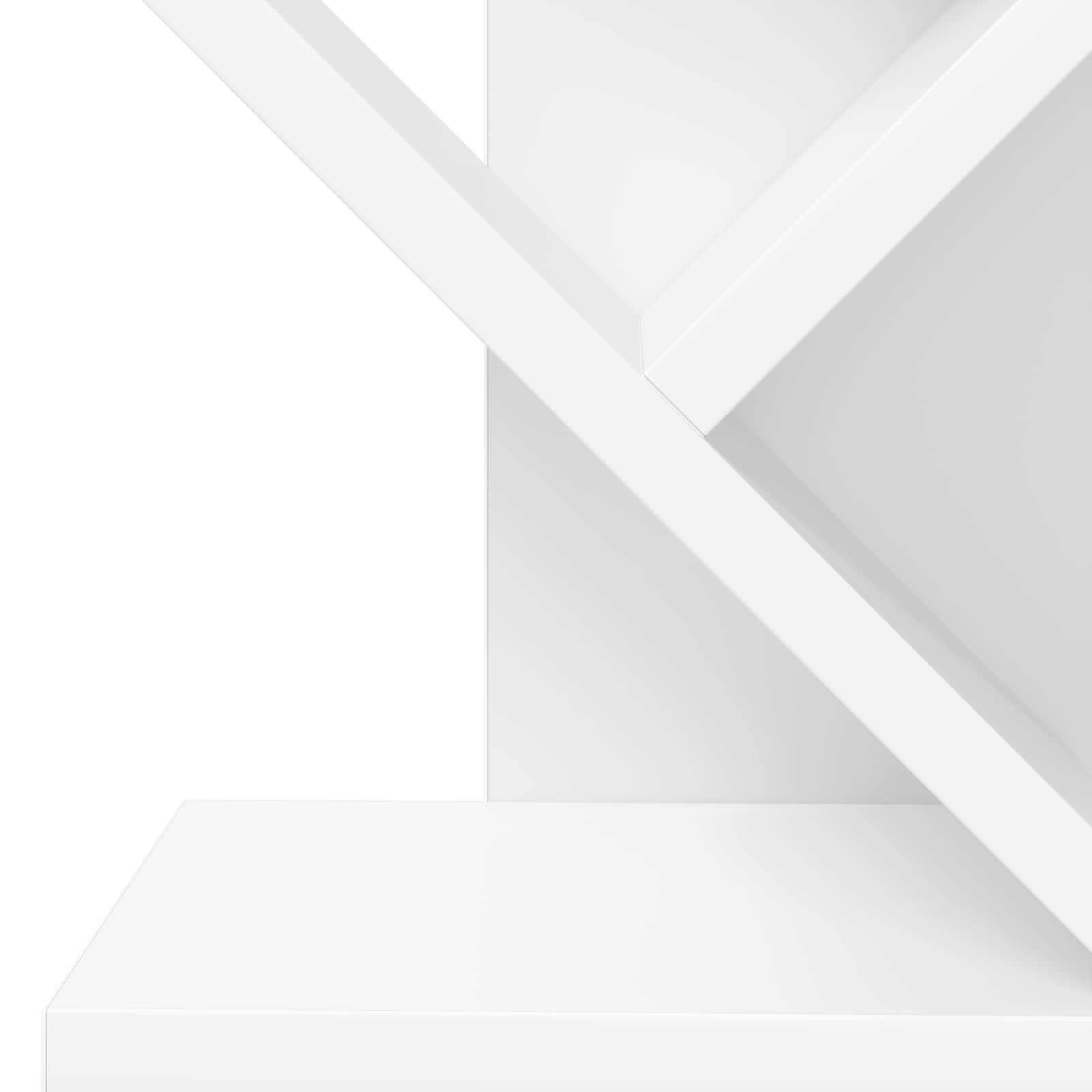 vidaXL Półka na książki w kształcie drzewa 6-półkowa 30 x 18 x 100 cm