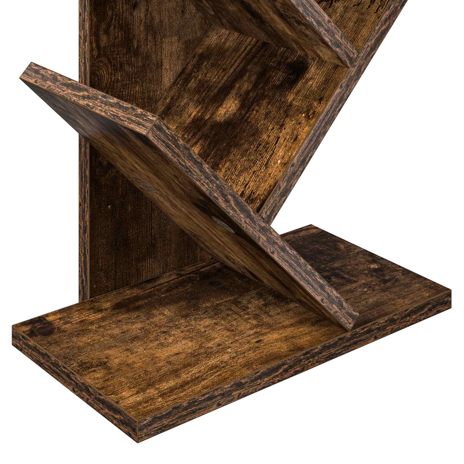 vidaXL Regał na książki w kształcie drzewa 6-półkowy 30 x 18 x 100 cm